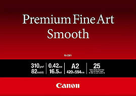 Canon A2 Premium Fine Art Paper Smooth, 25арк