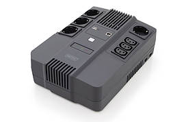 Digitus Джерело безперебійного живлення 800VA/480W, LED, RJ45, USB, 4xSchuko+3xC13