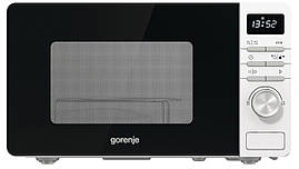 Gorenje MO20A4[Мікрохвильова піч, 20л, електр. управл., 800Вт, гриль, дисплей, білий]