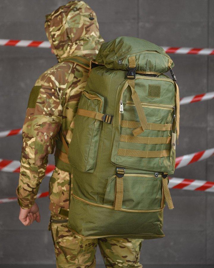 Рамний тактичний рюкзак 80л НП5198, фото 1