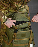 Рамний тактичний рюкзак 80л НП5198, фото 7