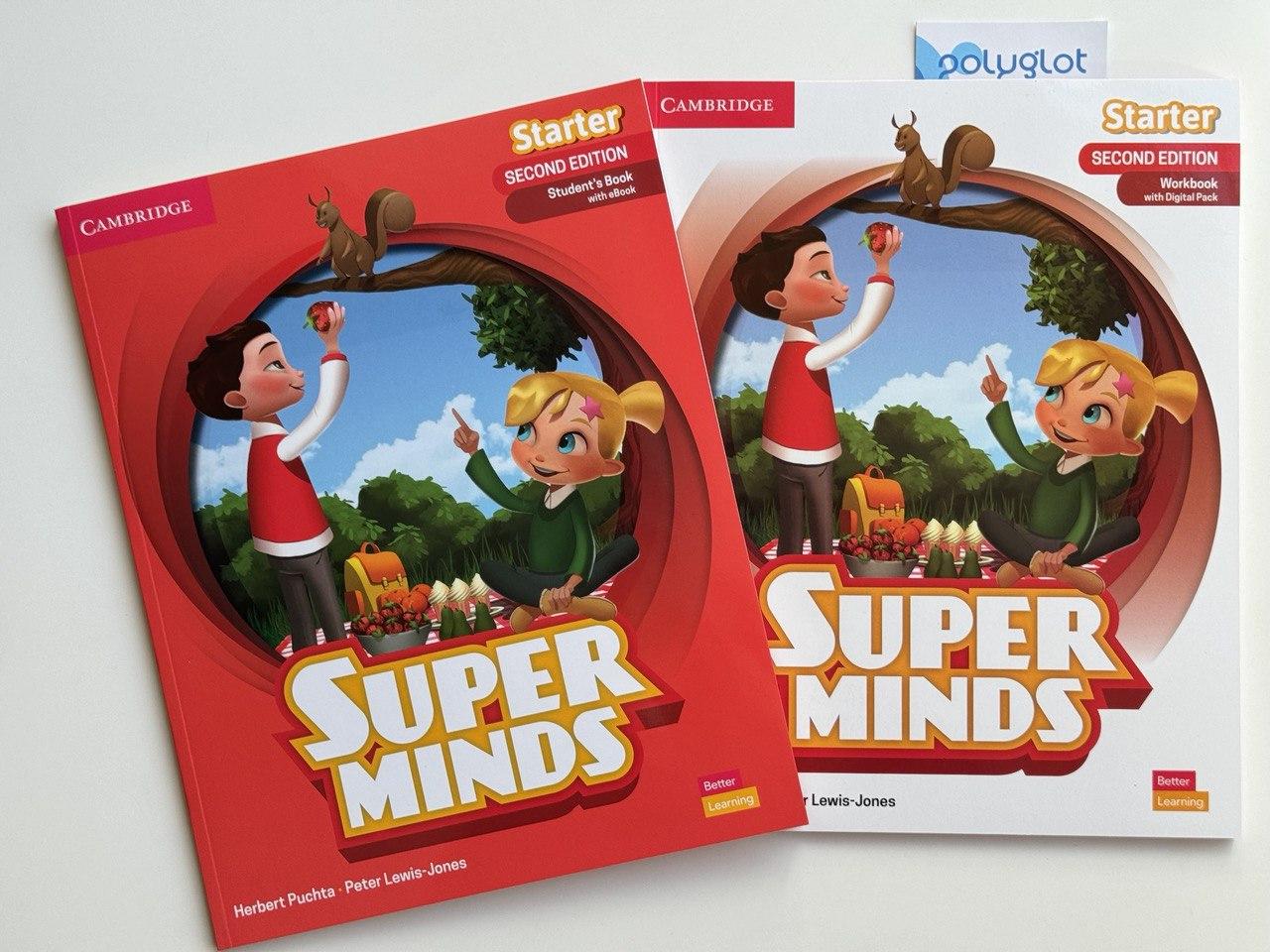 Комплект Super Minds Second Edition Starter Student's Book + Workbook