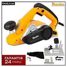Рубанок електричний 1100 Вт Mächtz MEP-1182 16000 об хв Ширина 82 мм Кабель 2 м