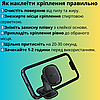 Магнітний автомобільний тримач телефону на торпеду панель в авто маленький Потужний магніт Acefast, фото 2