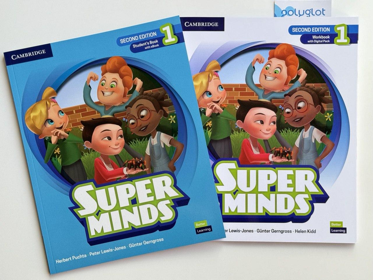 Комплект Super Minds Second Edition 1 Student's Book + Workbook