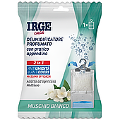 Поглинач вологи та запаху з вішалкою Білі Квіти Irge 2in1 500 мл