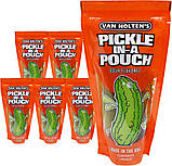 Кислий огірок Van Holten's Pickles Jumbo Sour Pickle-In-A-Pouch 1шт, фото 4