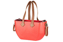 Nuvita Сумка MyMia ручки еко-шкіра, килимок, ремені для коляски, червоно-коричневий