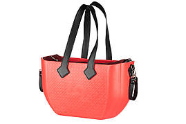 Nuvita Сумка MyMia ручки еко-шкіра, килимок, ремені для коляски, червоно-чорний