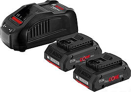 Bosch Набор 2х акумулятора ProCORE18V 4.0Ah + ЗУ