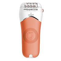 Rowenta Епілятор Aquasoft Wet&Dry пінцетний, акумуляторний , пінцет.-24, волог.+сух., насадок-3, кораловий