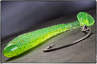 Силікон KEITECH SWING IMPACT 3.5" (8 шт/уп) pal#424T Lime Shartreuse