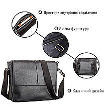 Сумка SHVIGEL 00797 Чорна, фото 4