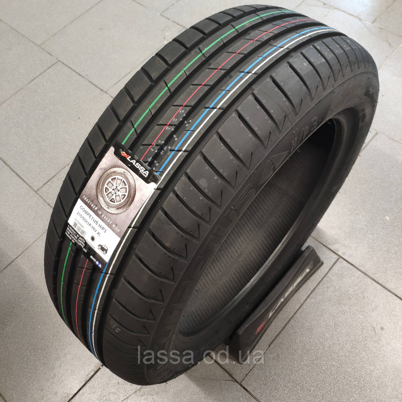 Літня шина Lassa Competus H/P3 215 / 55 R18 99V XL