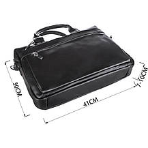 Сумка для ноутбука SHVIGEL 11036 Чорна, фото 3