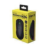 Миша бездротова Hator Quasar 3 Ultra 8K Wireless Black (HTM770) ( Чорний ) DS, фото 3