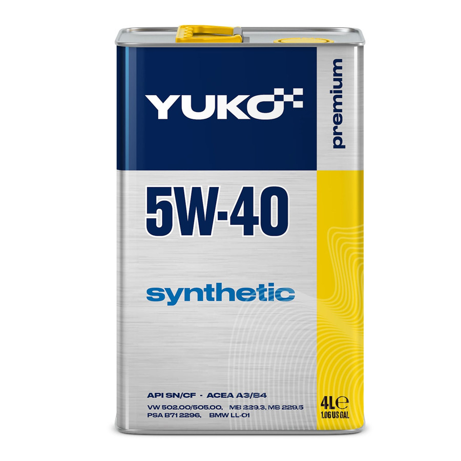 Масло моторне YUKO SYNTHETIC 5W-40 4л.