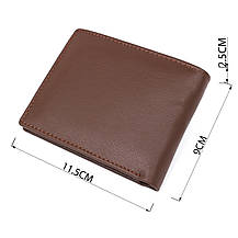 Чоловічий гаманець ST Leather 18353 (ST-1) НОВИНКА Коричневий, фото 4