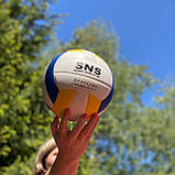 М'яч волейбольний клеєний SNS VS3002, фото 3