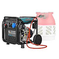 Könner & Söhnen Генератор газо-бензиновий інверторний KS8100IEG, 230В, 8.5кВт, електростартер, 68кг.