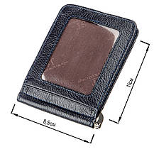 Практичний Затискач для чоловіків на магніті ST Leather 18939 Синій, фото 4