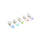 Twinkly Pro Smart LED Гірлянда Twinkly Pro Curtain RGB 250, AWG22, IP65, прозорий, фото 3