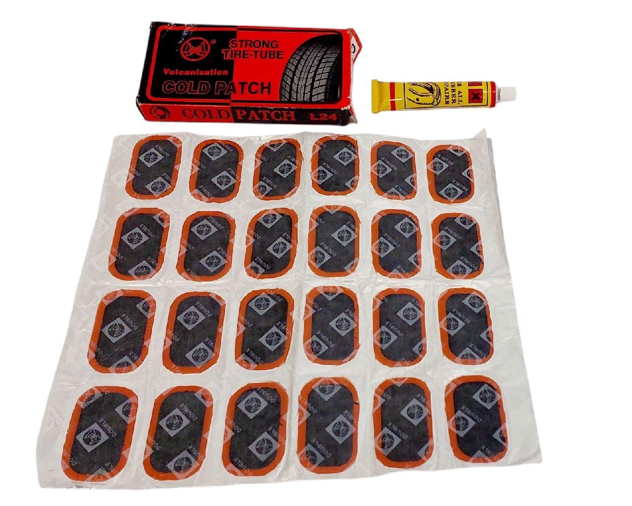 Латки STRONG TIRE-TUBE прямокутні L24B (51*30 mm)