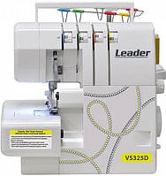 LEADER Оверлок LEADER VS325D, 100Вт, 10 оп., (4, 3, 2-х ниткові шви), білий