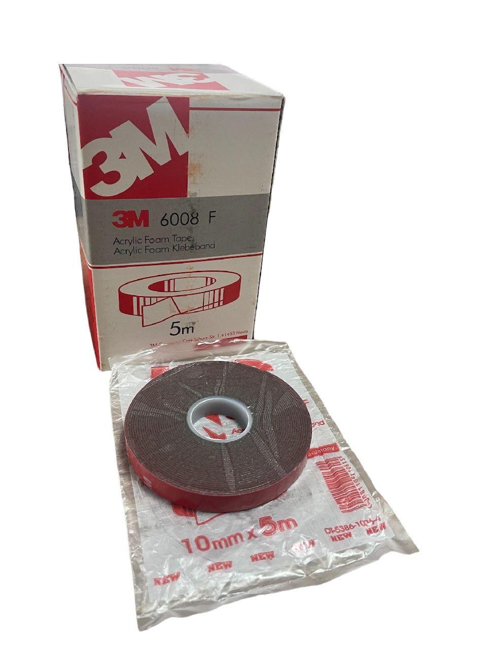 Стрічка липка двостор."3М"/6008F-10 мм*5м/червона