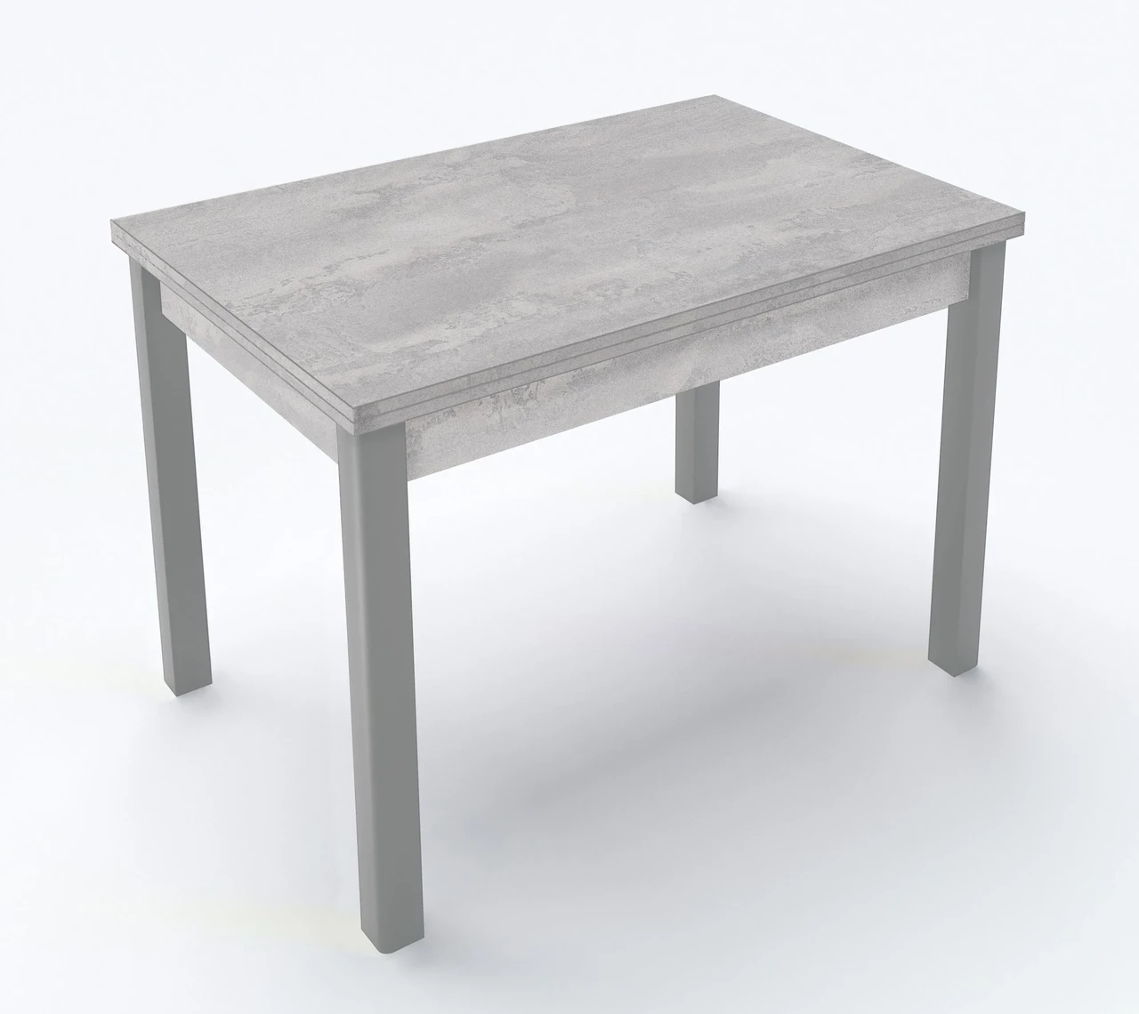 Стіл обідній Марсель Fusion Furniture, колір сірий /  бетонний камінь