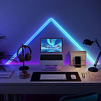 Govee Набір настінних світильників H6062 Glide RGBIC Wall Light (6+1) RGB