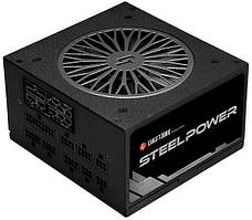 Chieftec Блок живлення RETAIL Chieftronic SteelPower BDK-750FC,750W,12cm FDB fan,eff.>85%,80+ Bronze,a/PFC,Fully Modular