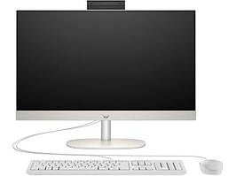 HP Комп'ютер персональний моноблок 240-G10 23.8" FHD IPS AG, Intel i5-1335U, 16GB, F512GB, UMA, WiFi, кл+м, 3р, Win11P, білий