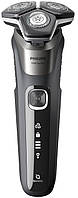 Philips Бритва електр. роторна Series 5000, 9Вт, бритв.головок-3, Li-Ion, сух.+волог., тример, сірий