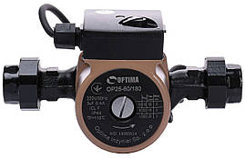 Optima Насос циркуляційний OP25-60-180, G 1 1/4", 10 бар, 180мм, 110Вт, 230В