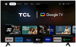 TCL Телевізор 75" LED 4K 60Hz Smart Google TV Titan