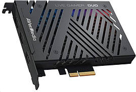 AVerMedia Карта захоплення відео Live Gamer Duo GC570D Black