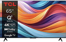 TCL Телевізор 65" QLED 4K 60Hz Smart Google TV Titan