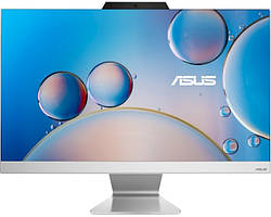 ASUS Комп'ютер персональний моноблок A3402WVAK-WPC0410 23.8" FHD AG Intel 3-100U, 16GB, F512GB, UMA, WiFi, кл+м, без ОС, білий