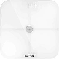 Tefal Ваги підлогові Goodvibes Sport, 180кг, Bluetooth, 4xAAA в комплекті, скло, білий