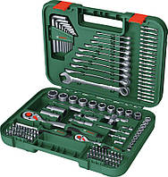 Bosch Набір інструментів, 1/2", 1/4", 132шт, CrV