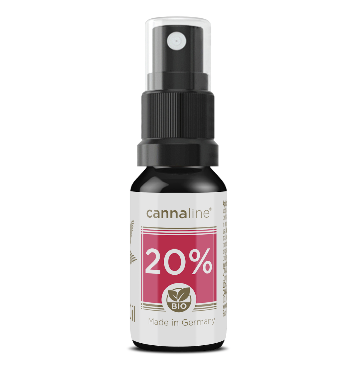 🌿 Канабідіолова олія Cannaline BIO CBD Oil 20% Німеччина