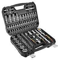 Neo Tools Набір інструментів, набір торцевих головок, 86шт, 1/2", 1/4", CrV, кейс