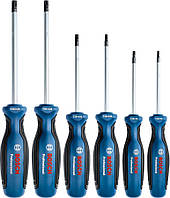 Bosch Викрутка набір 6шт, SL 4.5, 5.5, 6.5, PH1, PH2