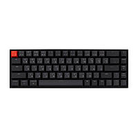 Keychron Клавіатура механічна K6 68Key, Gateron G Pro Brown, Hot-swap, Aluminum Frame, BT/USB-A, EN/UKR, RGB, чорний