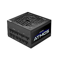 Chieftec Блок живлення Atmos (750W), >90%, 80+ Gold, 135мм FDB, 1xMB 24pin(20+4), 2xCPU 8pin(4+4), 4xMolex, 9xSATA, 2xPCIe