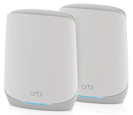NETGEAR WiFi-система Orbi RBK762S AX5400, WiFi 6, MESH, 3xGE LAN, 1xGE WAN, біл. кол. (2шт.)