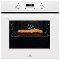 Electrolux Духова шафа електрична, 65л, A, дисплей, конвекція, білий