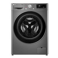 LG Пральна машина фронтальна, 8.5кг, 1200, A+++, 48см, дисплей, пара, інвертор, cріблястий