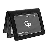 Обкладинка для прав, техпаспорта, ID паспорта Grande Pelle 221110 Crazy Horse чорний